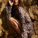 VESTIDO CORTO MALLA PRINT