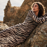 VESTIDO LARGO MALLA PRINT