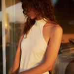 SET FALDA + TOP HALTER